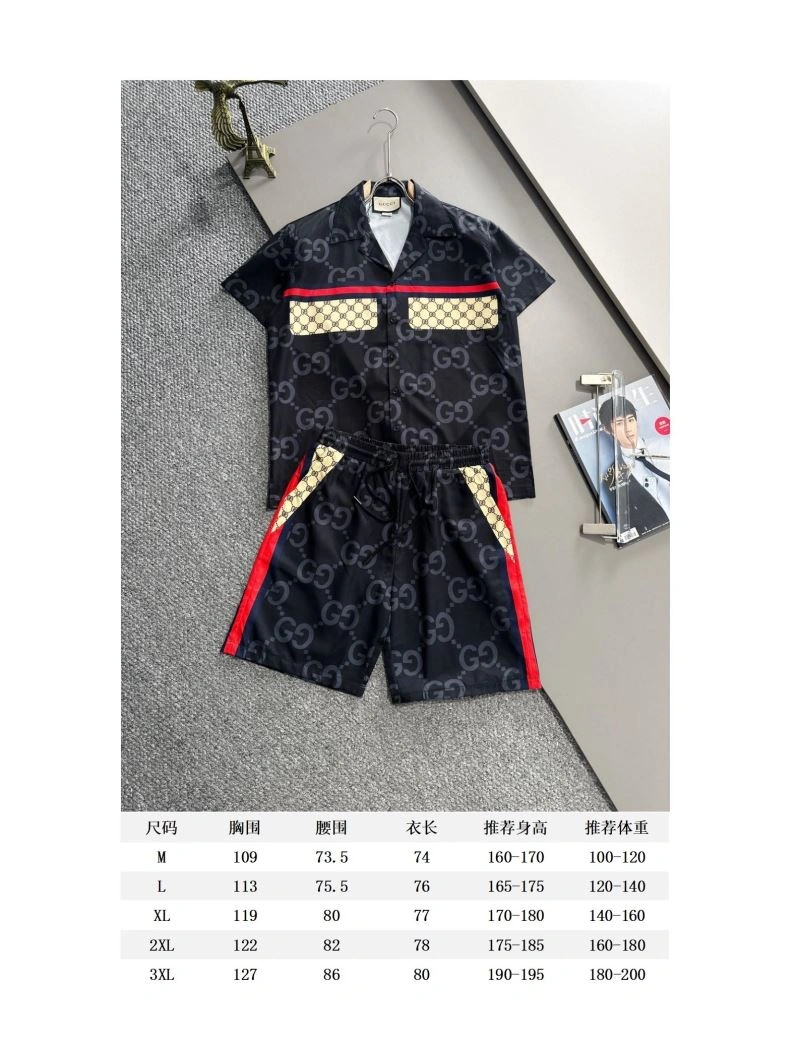 MoistureWicking Gucci Short Suits 128514