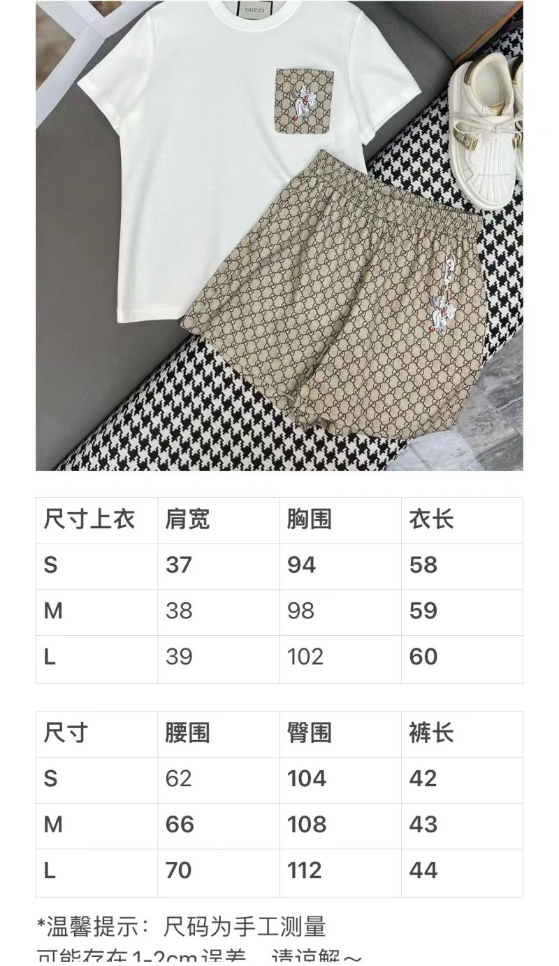 Gucci Short Suits EyeCatching 124924