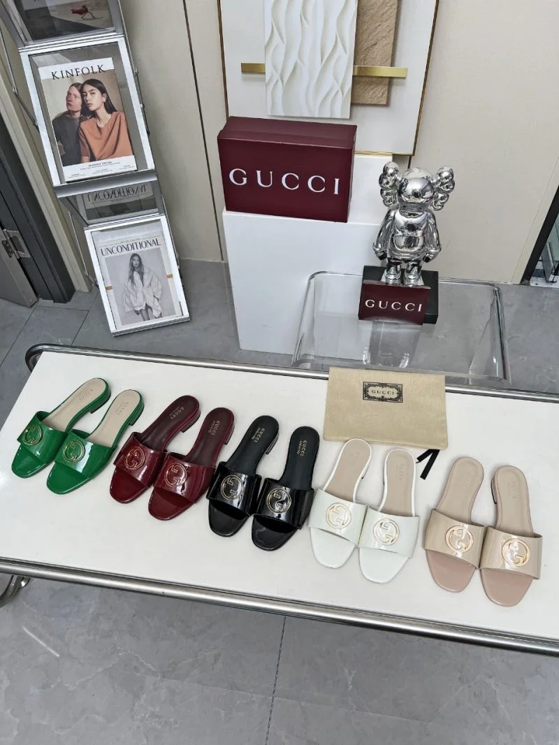 Breathable Gucci Slippers 24305