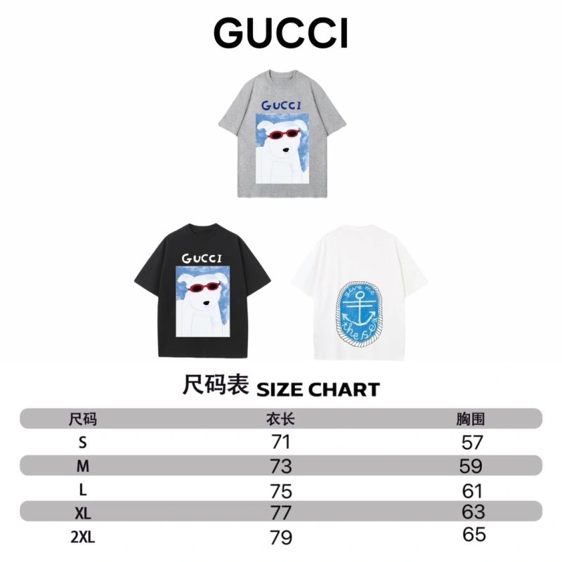 Gucci T-Shirts Seasonal 128342