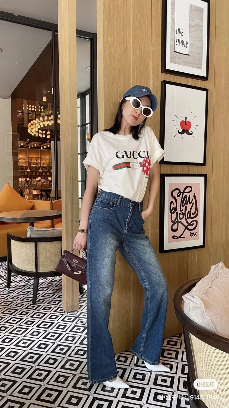 Gucci T-Shirts TimelessDesign 128245