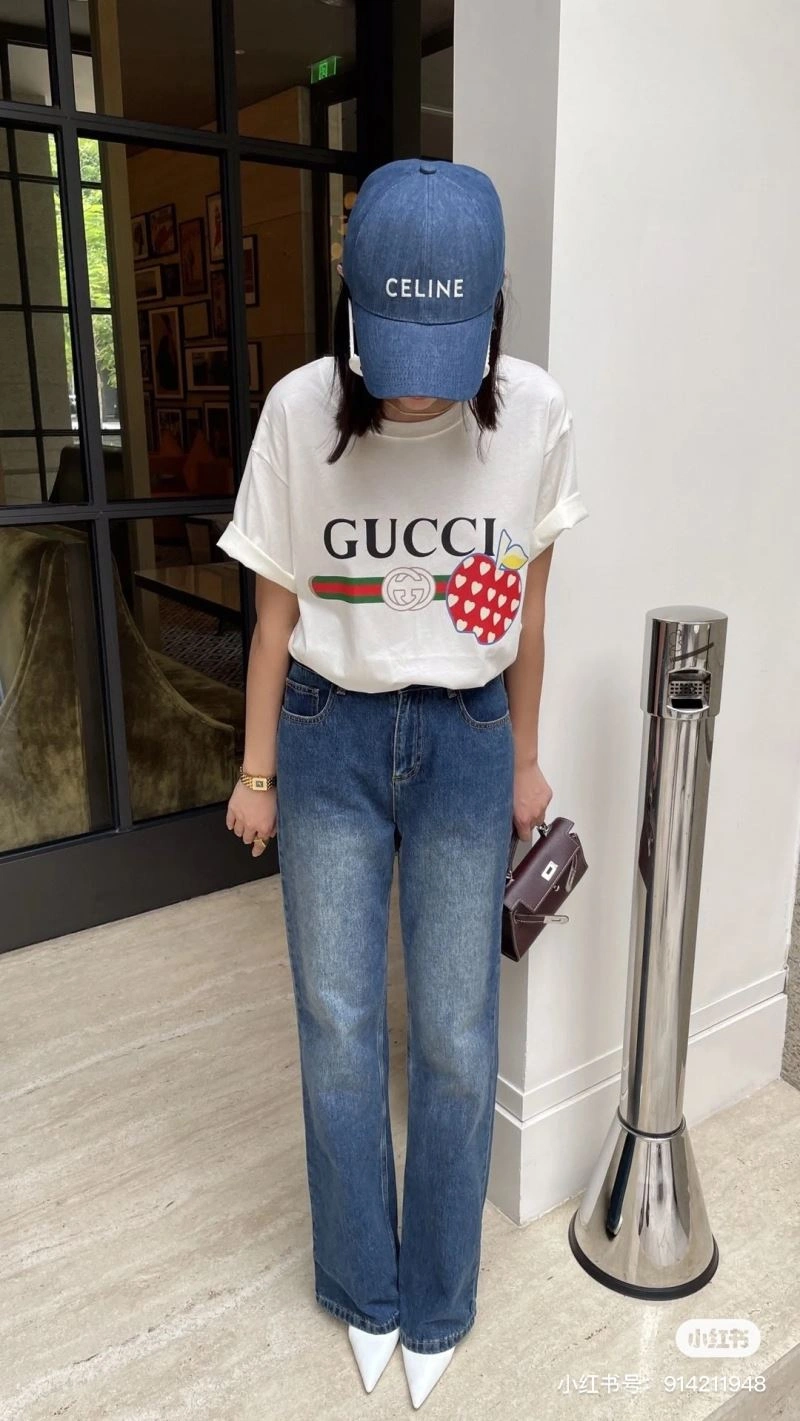 Gucci T-Shirts TimelessDesign 128245