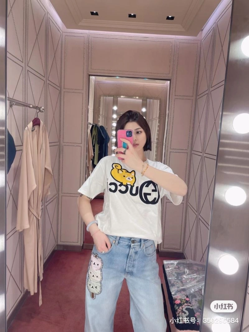Gucci T-Shirts SmoothTexture 128240
