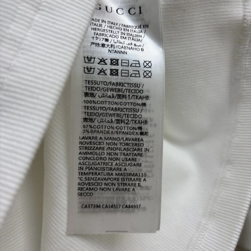 Gucci T-Shirts Breathable 124575