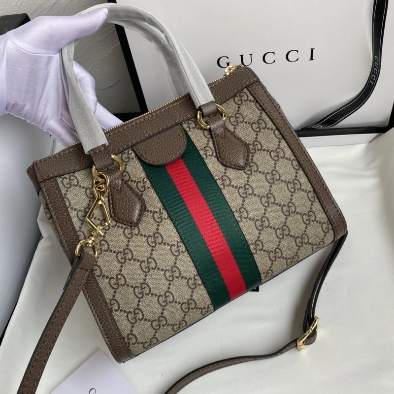 Gucci Top Handle Bags SmoothTexture 80659