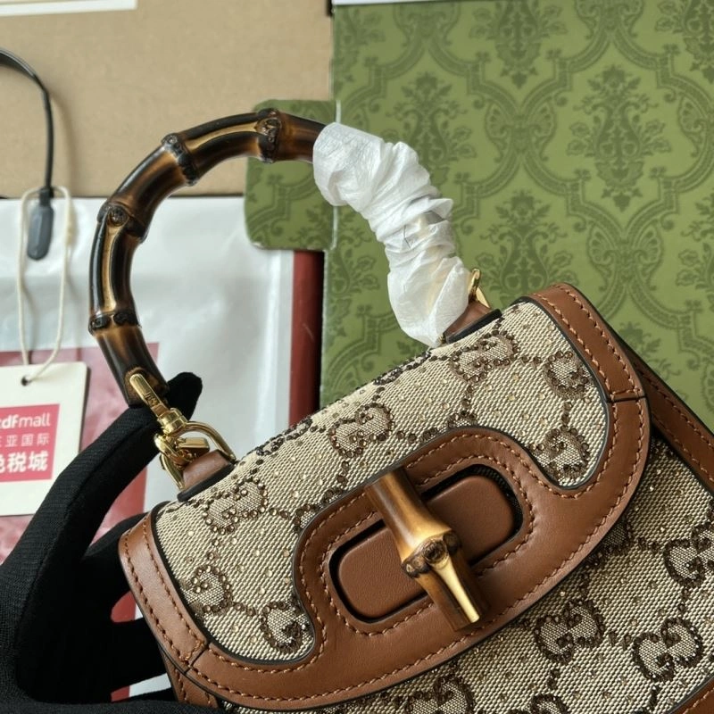 Gucci Top Handle Bags Chic 74376