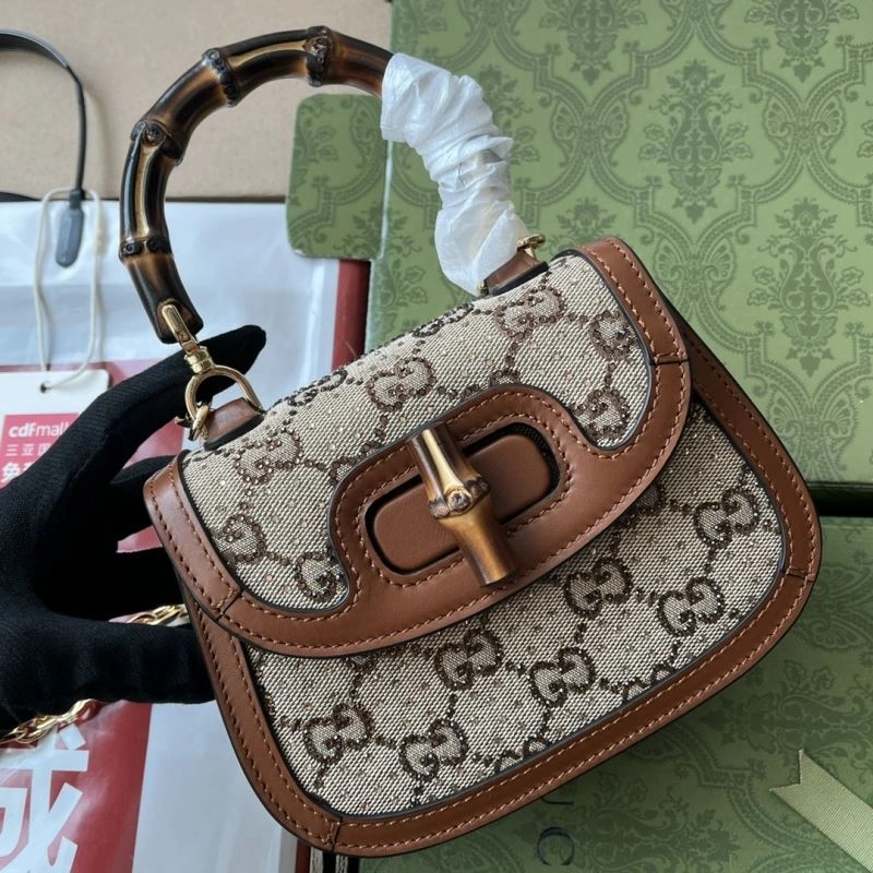 Gucci Top Handle Bags Chic 74376
