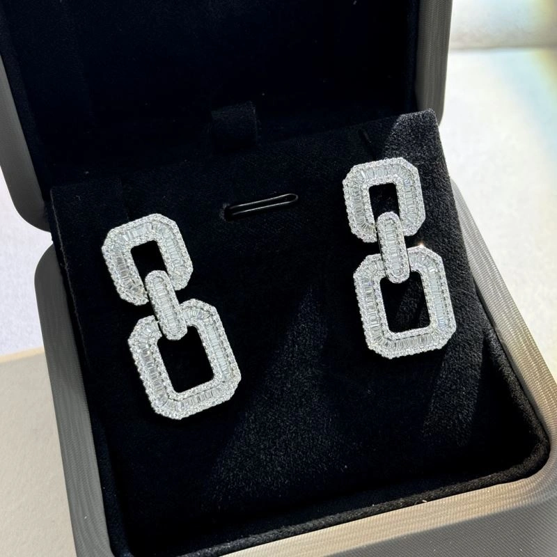 Harry Winston Earrings SmoothTexture 213456