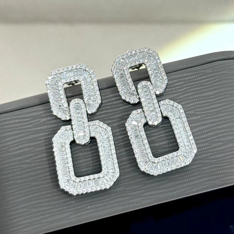 Harry Winston Earrings SmoothTexture 213456