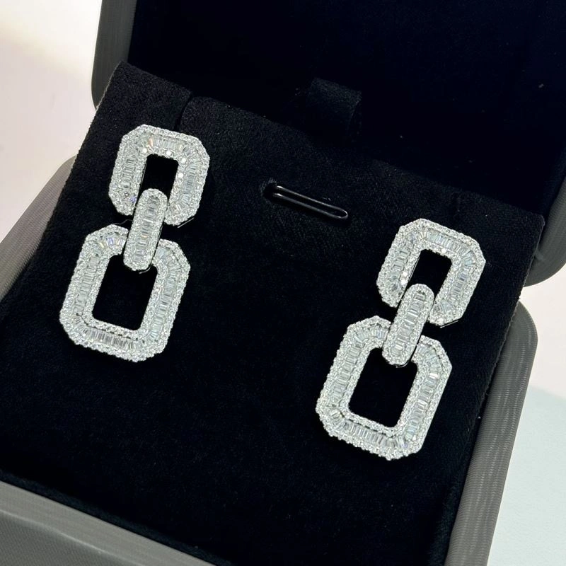 Harry Winston Earrings SmoothTexture 213456