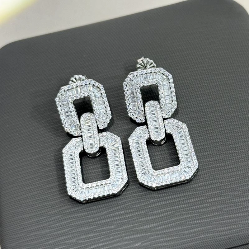 Harry Winston Earrings SmoothTexture 213456
