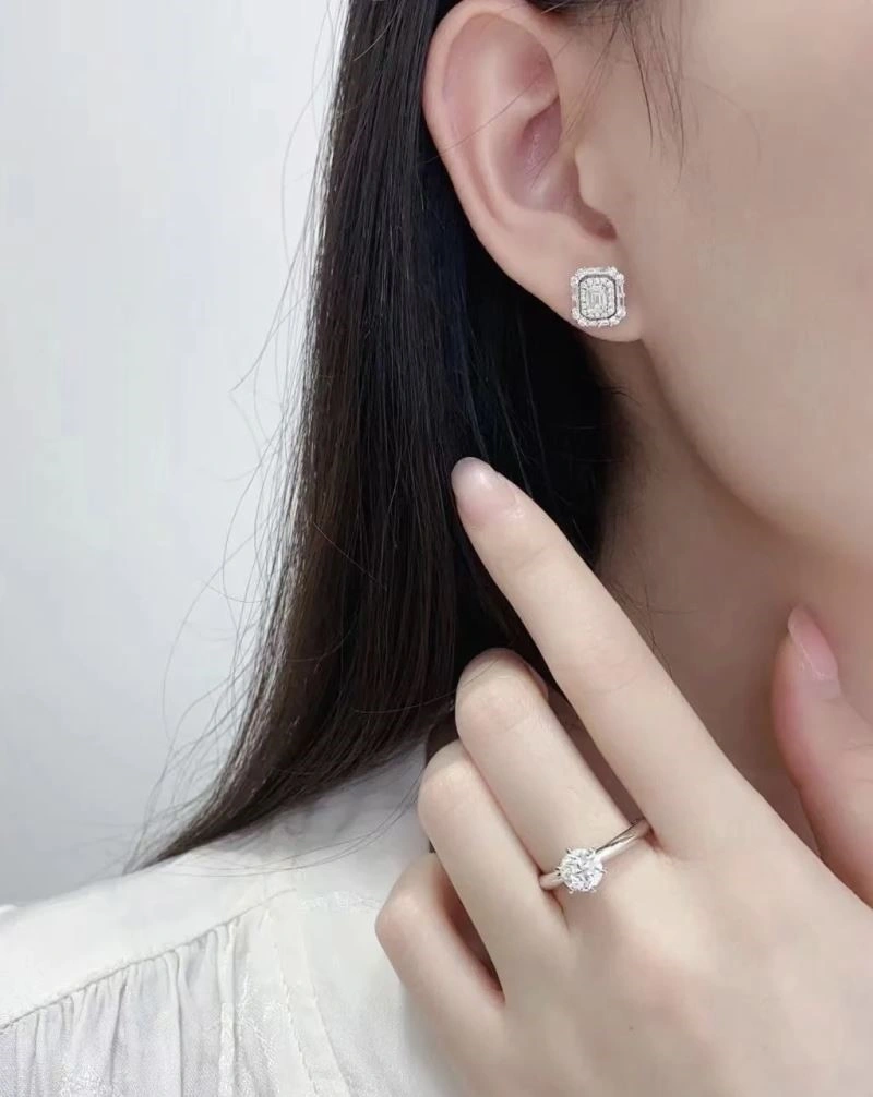 SmoothTexture Harry Winston Earrings 209256
