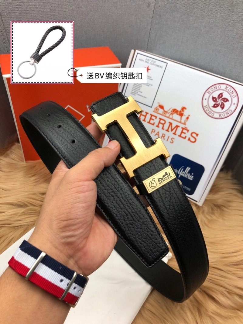 Bright Hermes Belts 295311