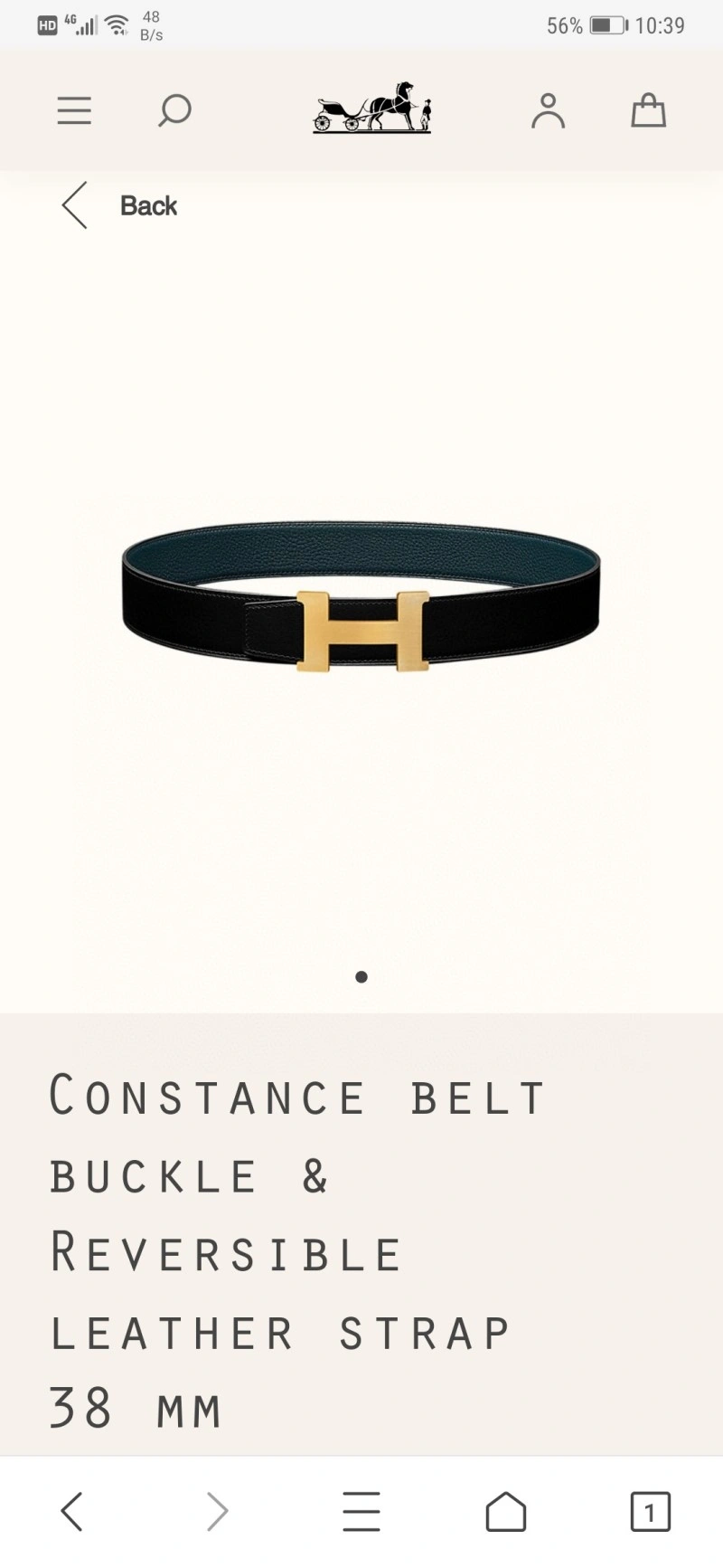 Affordable Hermes Belts 294727