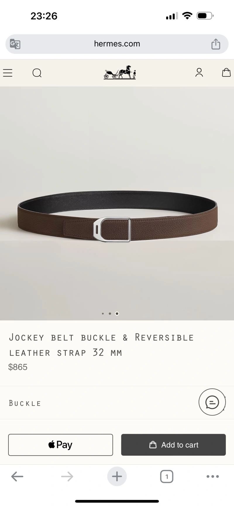 GoodFit Hermes Belts 296488