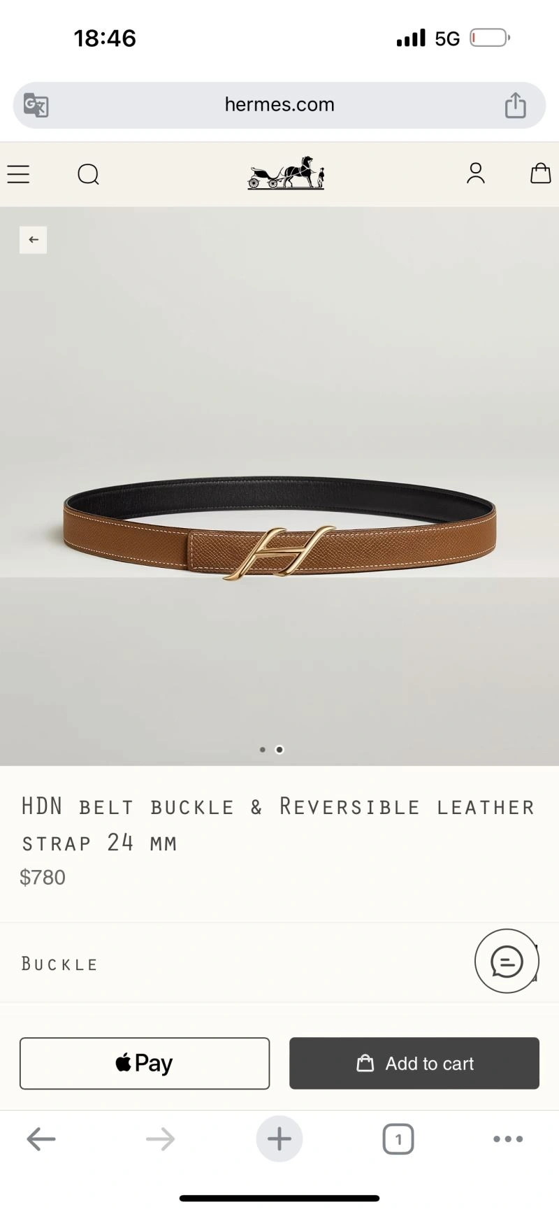 UrbanStyle Hermes Belts 296405