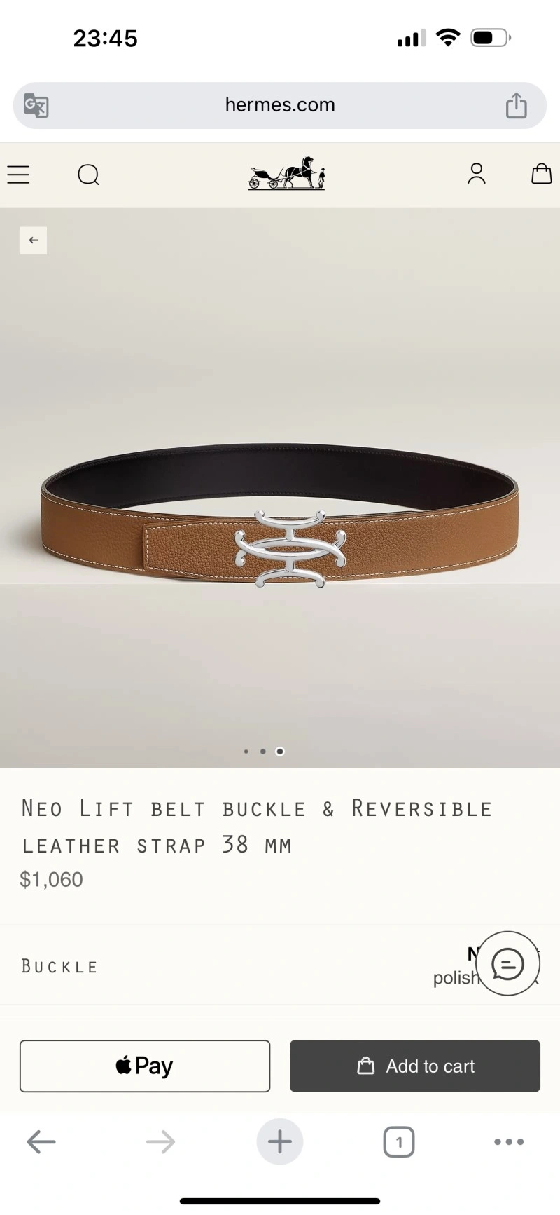 Hermes Belts Comfortable 294019