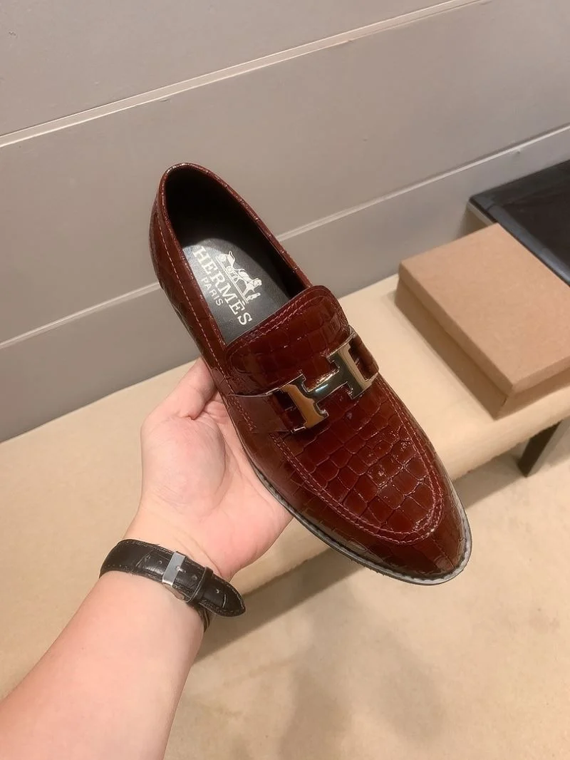 Hermes Business Shoes Neat 26315