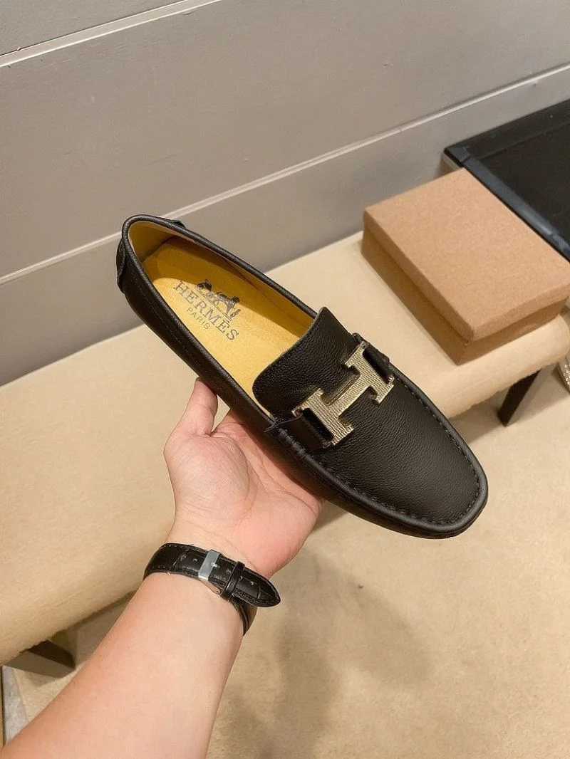 Hermes Business Shoes Durable 26319