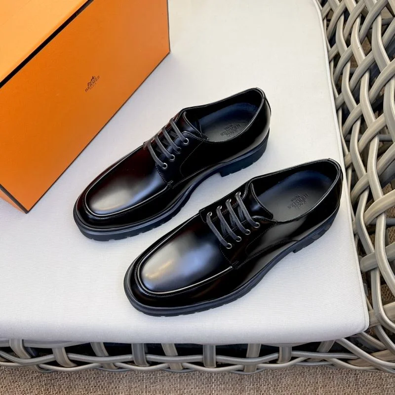 Hermes Business Shoes Unisex 28032