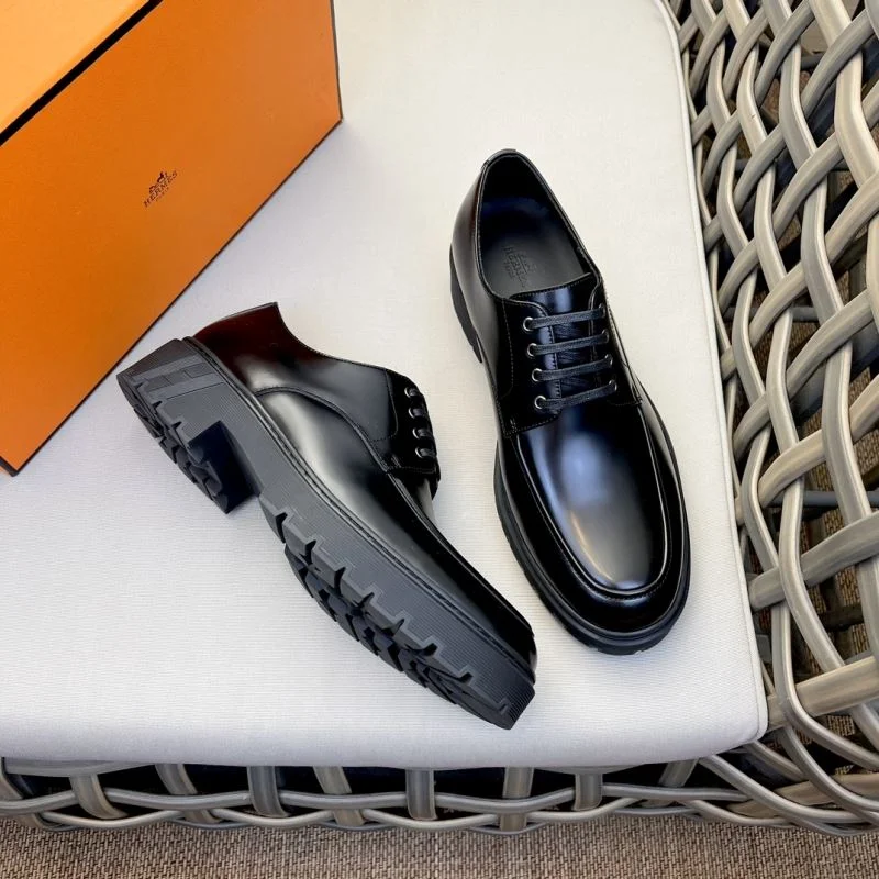 Hermes Business Shoes Unisex 28032