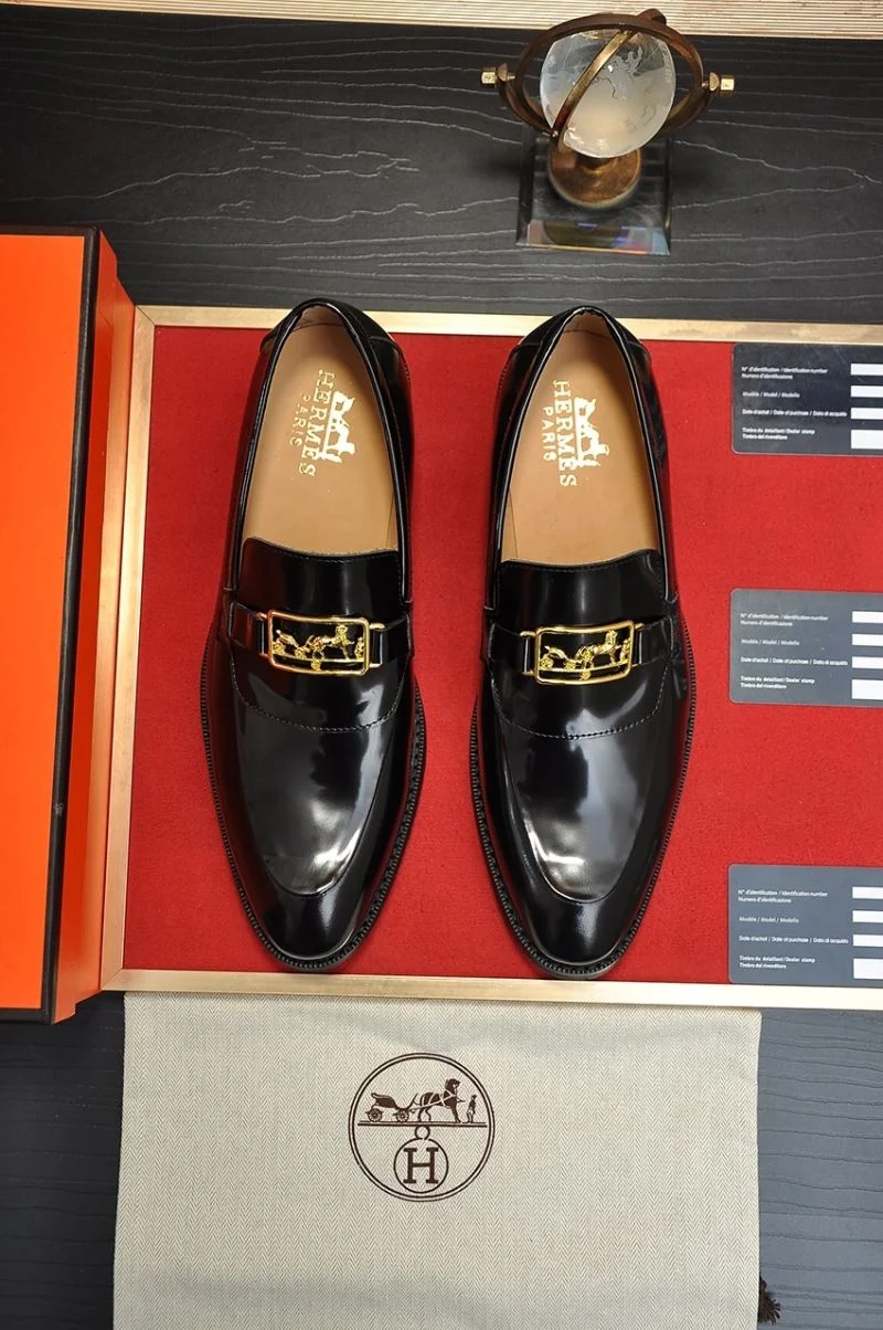 Vibrant Hermes Business Shoes 28014