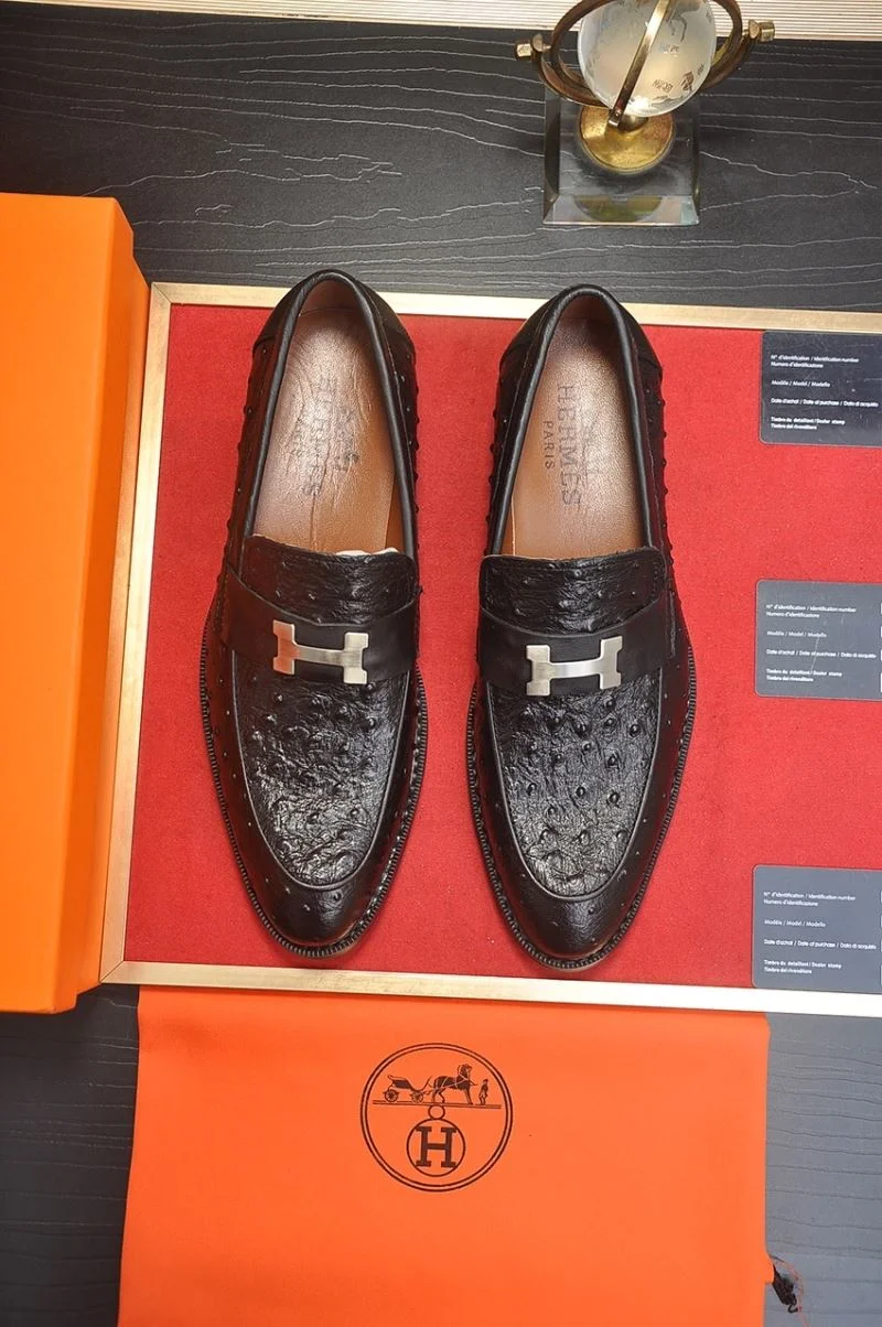 Hermes Business Shoes Colorful 28018