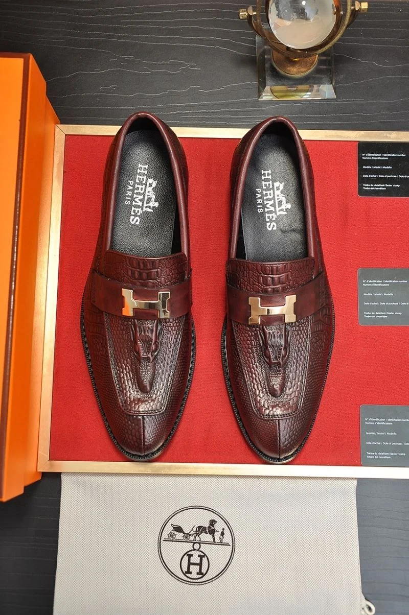 Affordable Hermes Business Shoes 28013