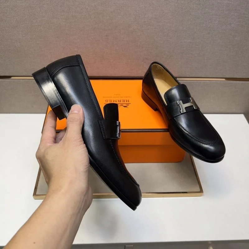 Hermes Business Shoes Durable 27989