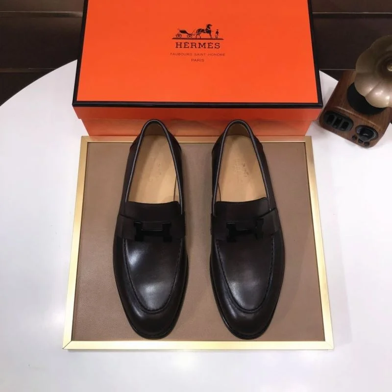 Hermes Business Shoes Durable 27975