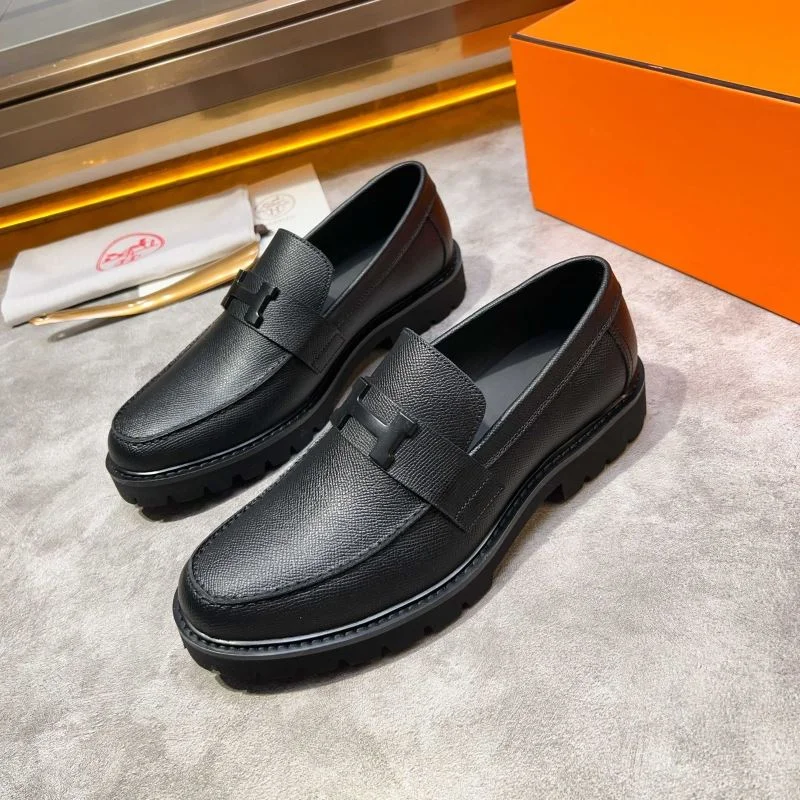 Stretchable Hermes Business Shoes 27963