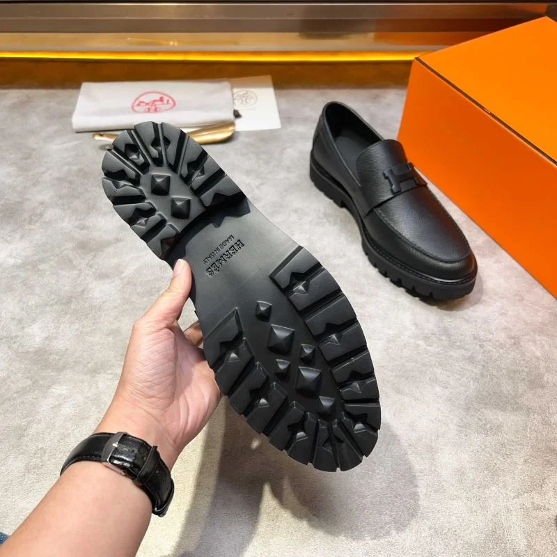 Stretchable Hermes Business Shoes 27963