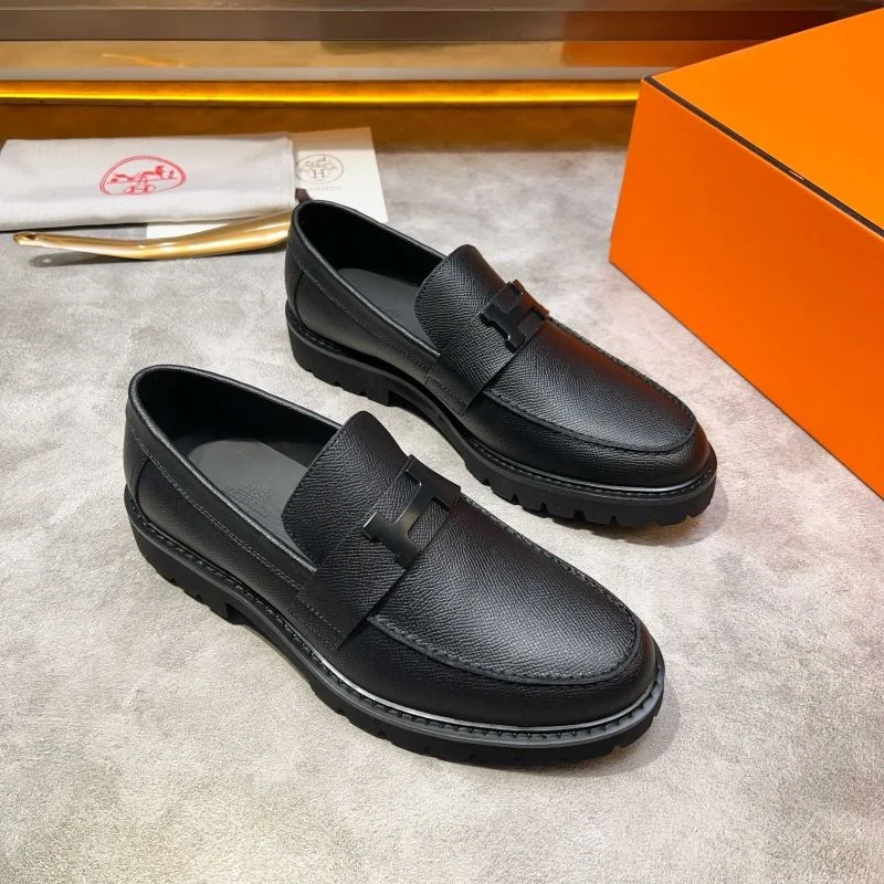 Stretchable Hermes Business Shoes 27963