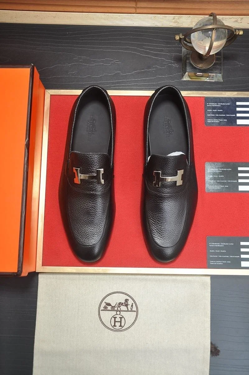 Hermes Business Shoes Stylish 27953