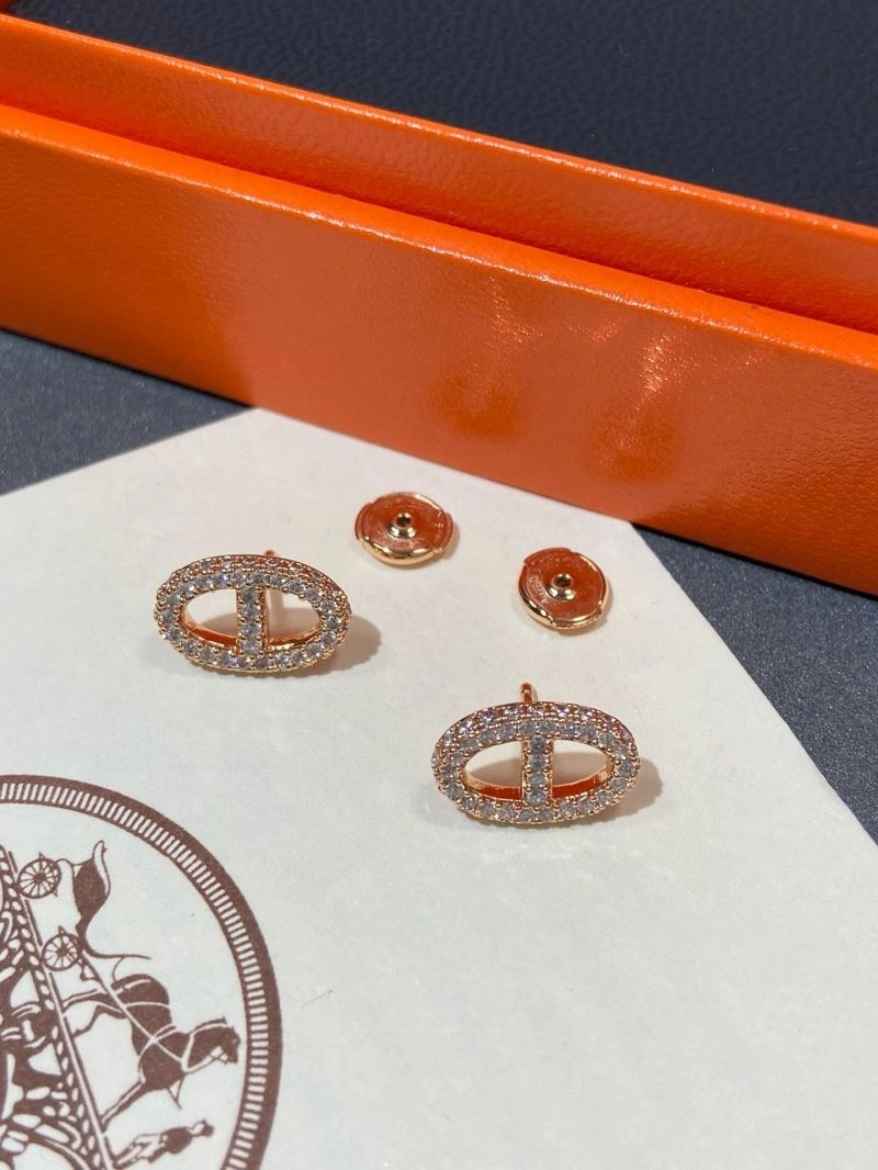 Compact Hermes Earrings 247409