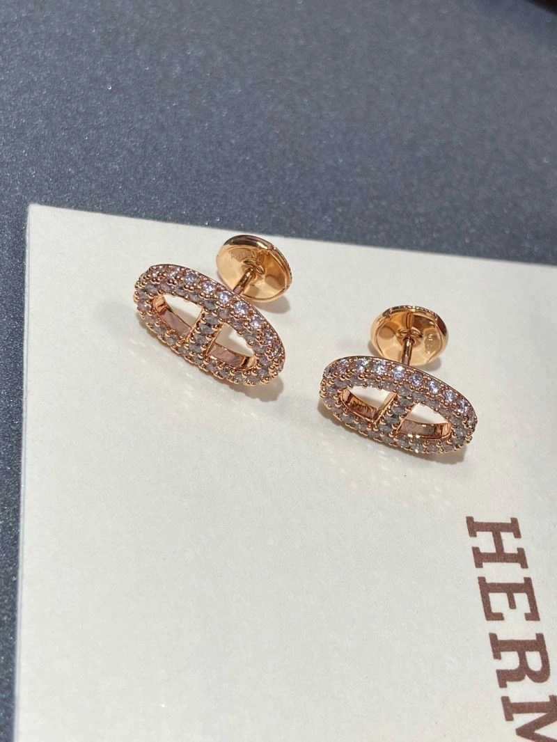 Compact Hermes Earrings 247409
