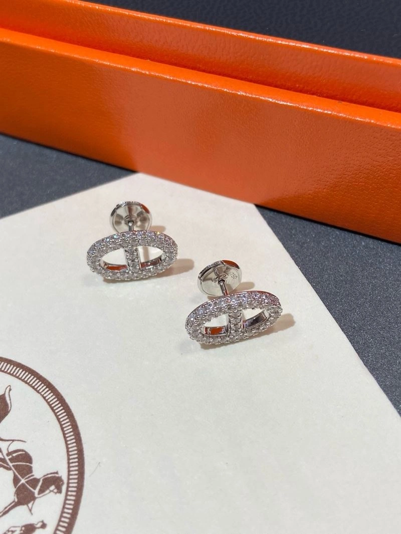 Compact Hermes Earrings 247409