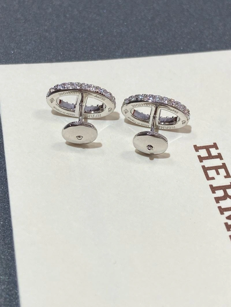Compact Hermes Earrings 247409