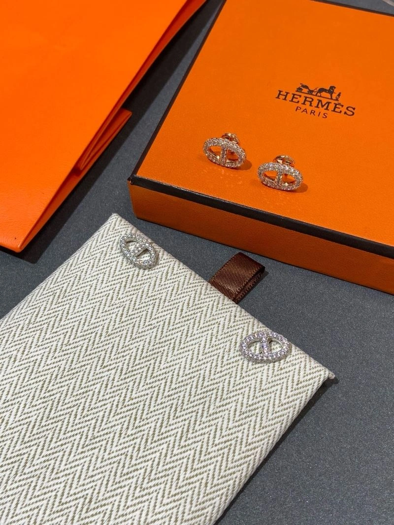Compact Hermes Earrings 247409