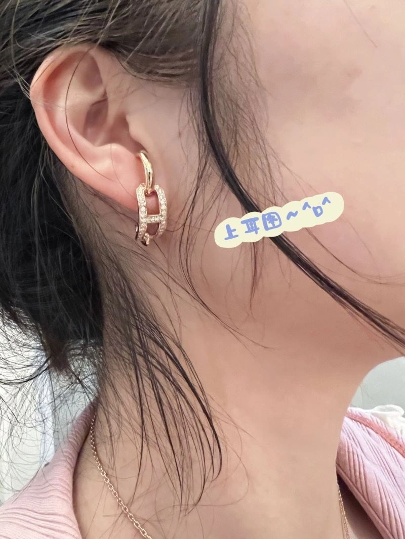Hermes Earrings EyeCatching 247383