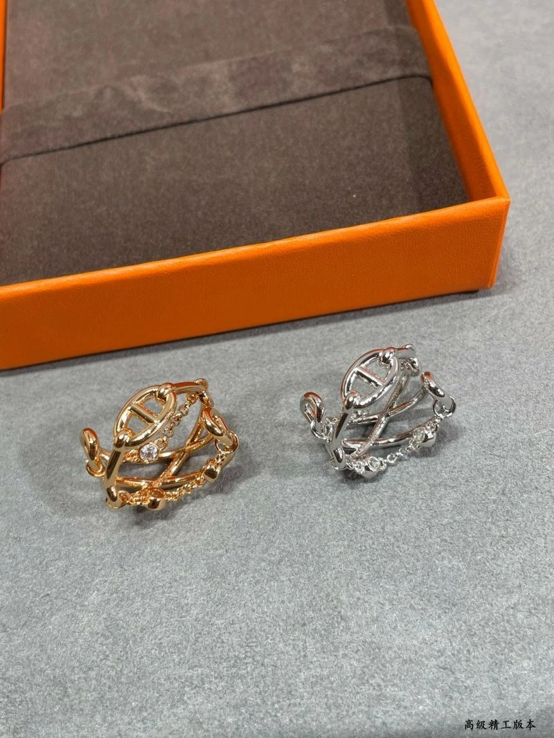Hermes Earrings Vibrant 247494
