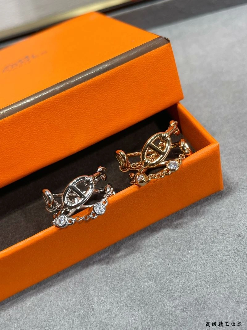 Hermes Earrings Vibrant 247494