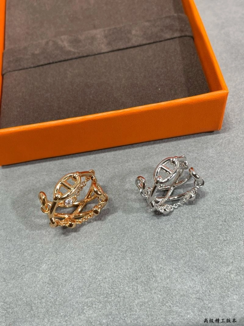 Hermes Earrings Vibrant 247494