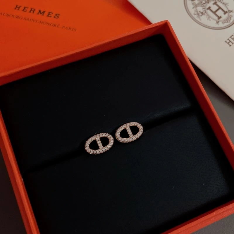 Hermes Earrings Flexible 247244