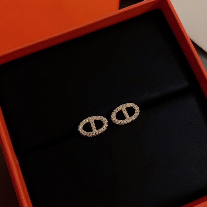 Hermes Earrings Flexible 247244