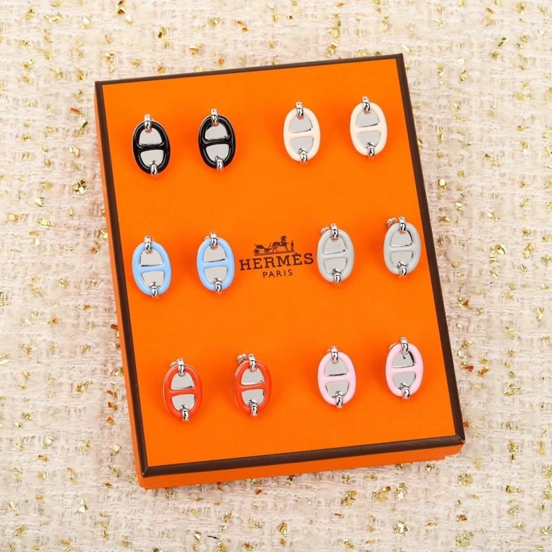 ZipUp Hermes Earrings 247226