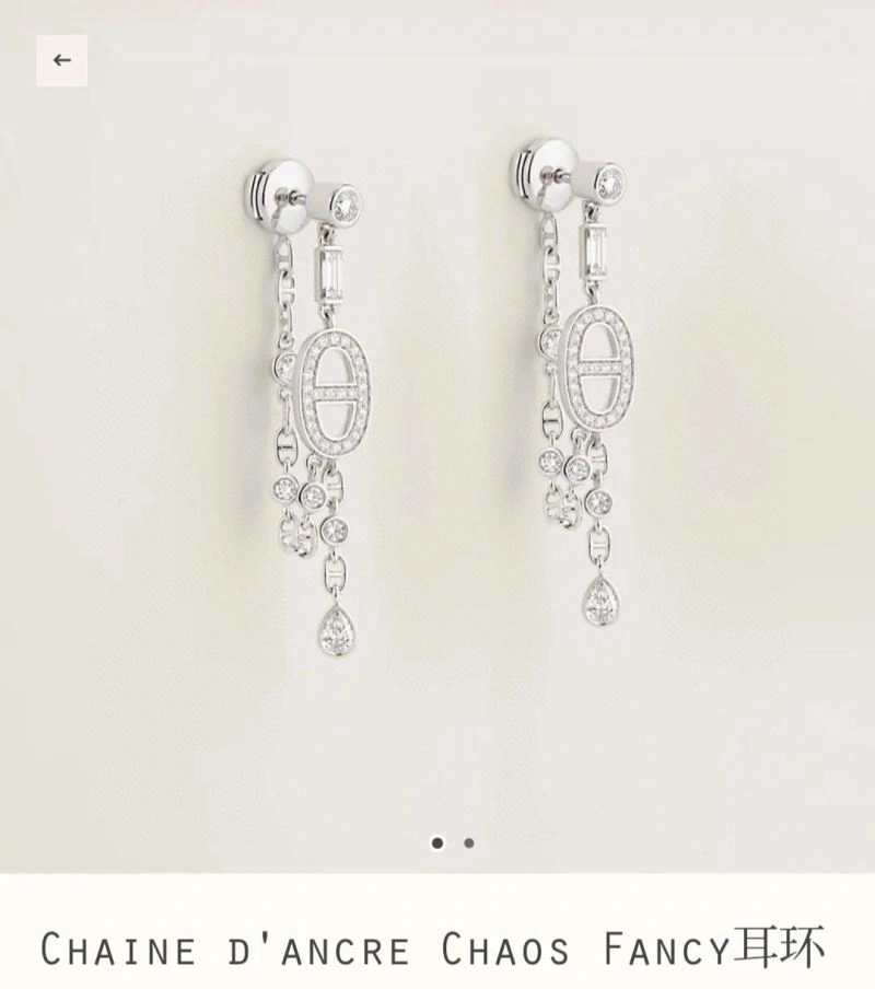 Hermes Earrings TimelessDesign 247147