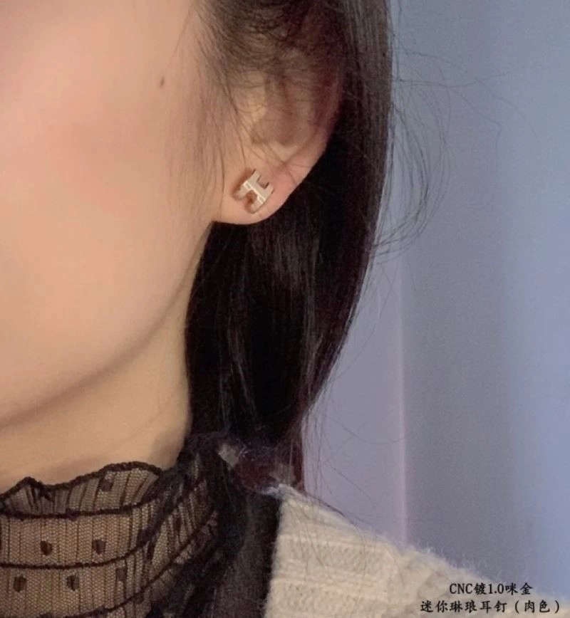 Sleek Hermes Earrings 247075