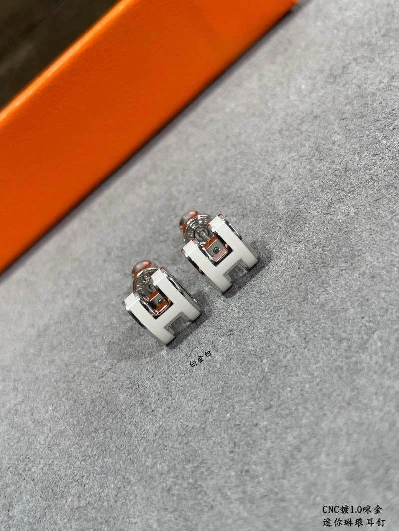 Hermes Earrings Colorful 247064