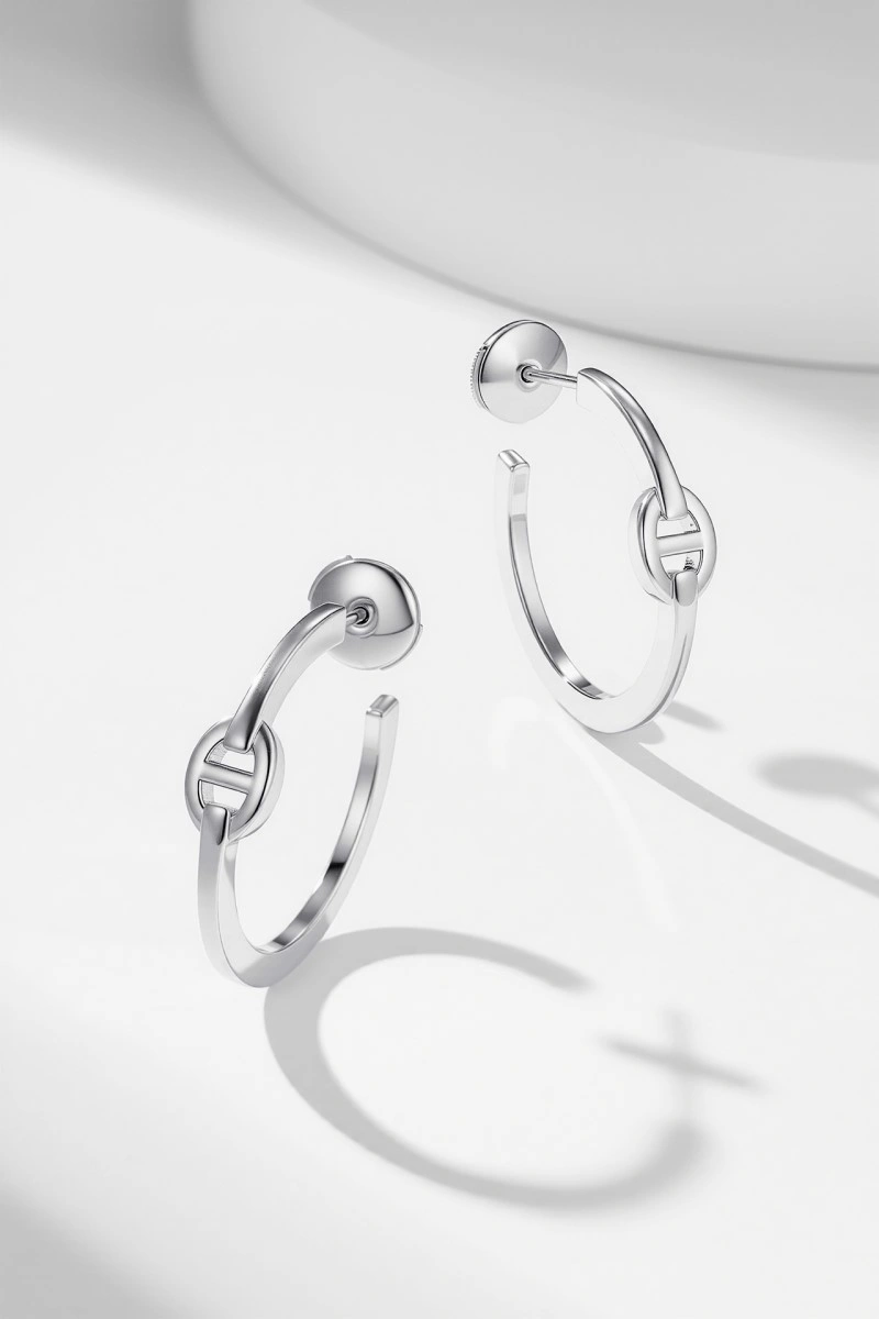 Hermes Earrings Minimalist 246799